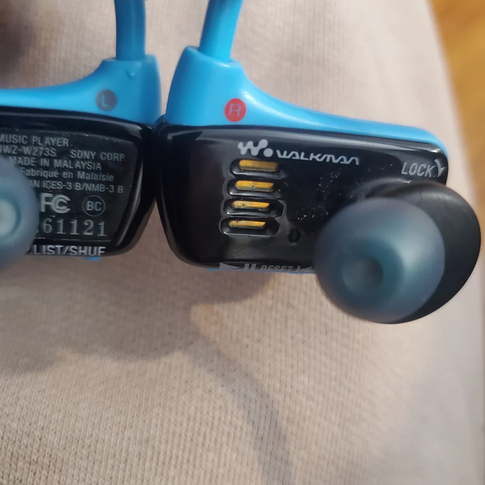 Sony Blue Wearable Walkman